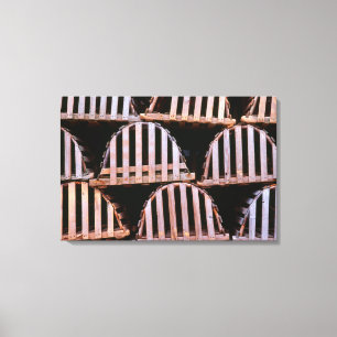 Wooden Lobster Traps Horizontal Canvas Print