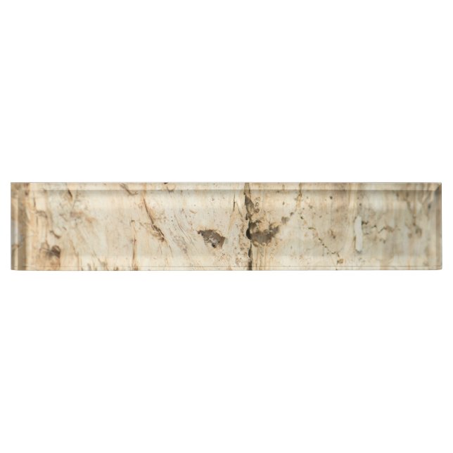 Wooden pattern nameplate (Front)