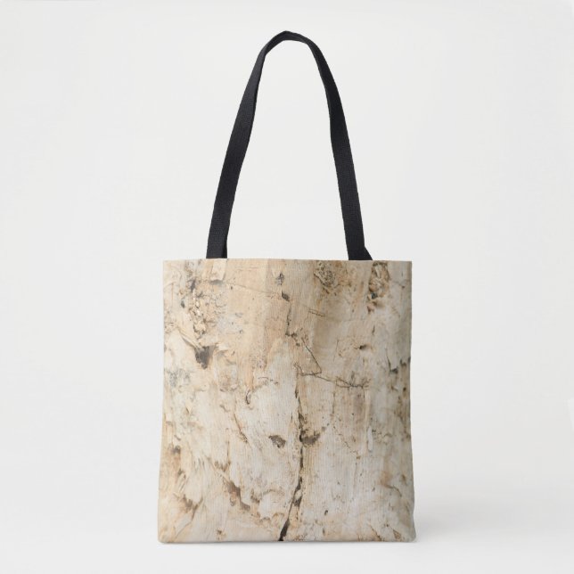 Wooden pattern tote bag (Front)