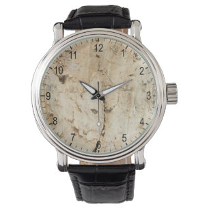 Wooden pattern watch
