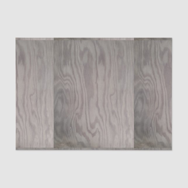 Wooden plank effect elegant wood grain  tissue paper (Front)