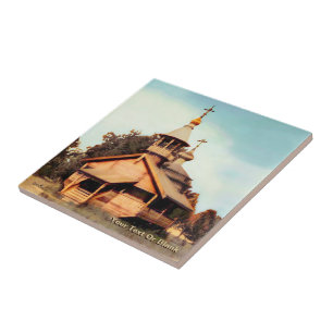 Wooden Russian Church Wood Tile