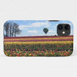 Wooden Shoe Tulip Farm, Woodburn, Oregon iPhone 11 Case