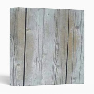 Wooden Siding Avery Binder