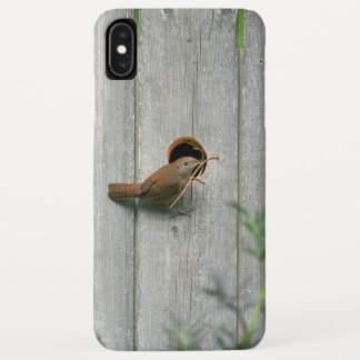 Wooden smart phone bird house iPhone XS max case
