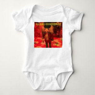 Wooden Soldier Christmas T-Shirt Baby Bodysuit