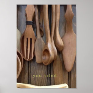 Wooden Spoon Award Poster