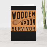 Wooden Spoon Survivor Funny Parenting Humor
