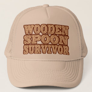 Wooden Spoon Survivor, Funny Trucker Hat