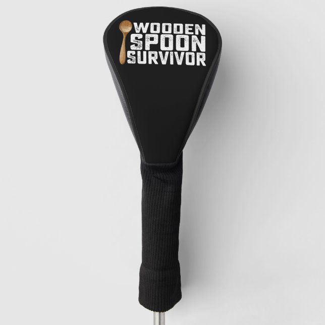 Wooden Spoon Survivor Golf Head Cover (Front)