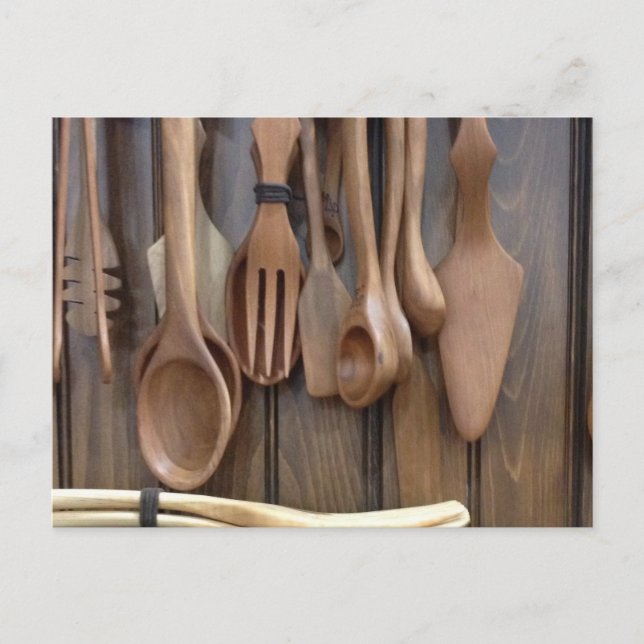 Wooden Spoons Postcard (Front)