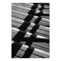 Wooden Stairs and Shadows