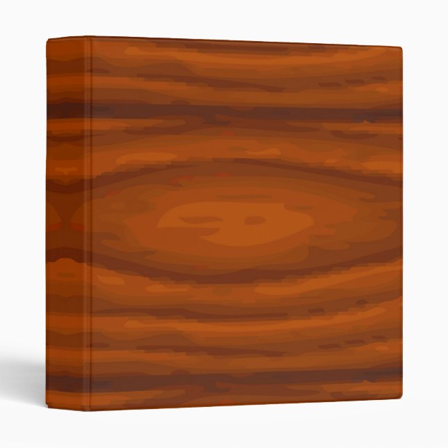 Wooden Texture Binder (Front/Spine)