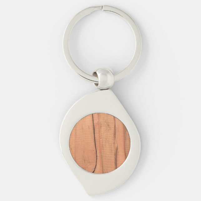 Wooden texture keychain (Front)