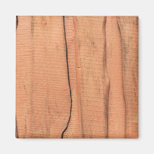 Wooden texture magnet