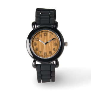 Wooden Texture Surface Design-35456 Watch