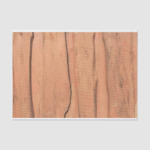Wooden texture tissue paper