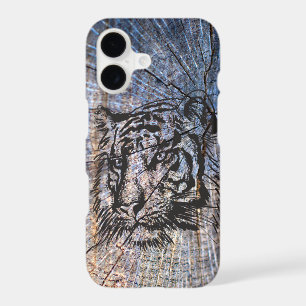 Wooden Tiger Blue