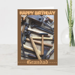 Wooden Tools Card