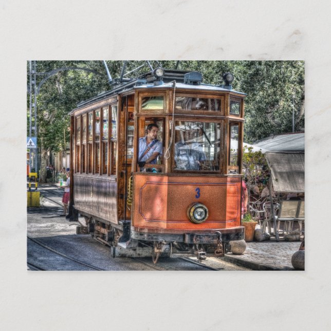Wooden Train Postcard (Front)