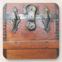 Wooden Trunk Chest with Latches
