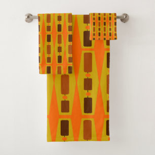 Wooden Wall Hangings Bath Towel Set