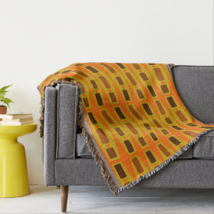 Wooden Wall Hangings Throw Blanket