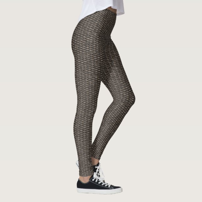 Wooden Weave 1-2 Image Options Leggings (Right)