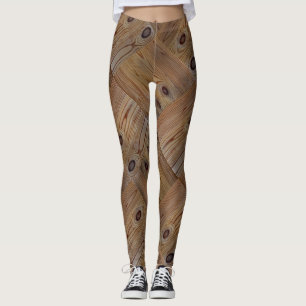 Wooden wood texture natural background brown tree leggings