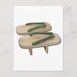 WoodenGetaShoes073011 Postcard