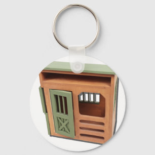 WoodenStorageShed022111 Keychain