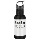 "Wooder Bottle" water bottle
