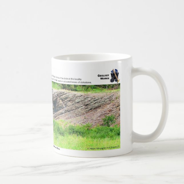 Woodford Shale I - Outcrop Characterization Coffee Mug (Right)