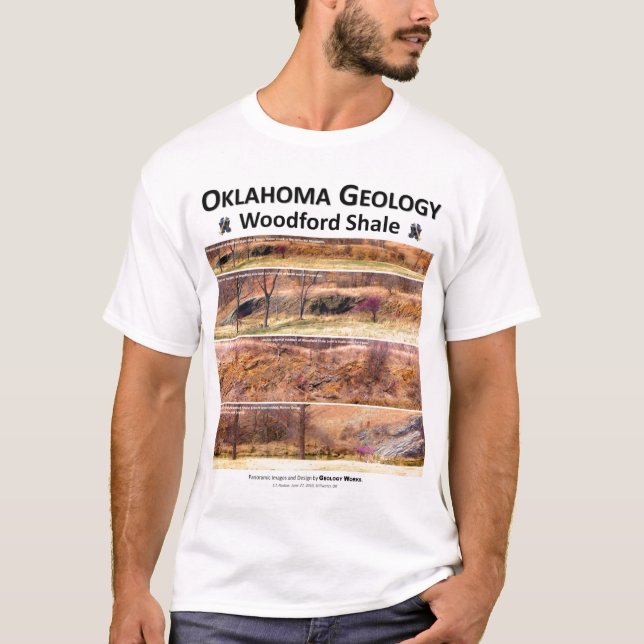 Woodford Shale XVII - Outcrop Characterization T-Shirt (Front)