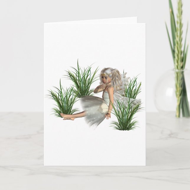 Woodland Angel Greeting Cards (Front)
