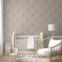 Woodland Animal Nursery Wallpaper Decor