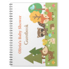 Woodland Animal Themed Baby Shower Guestbook