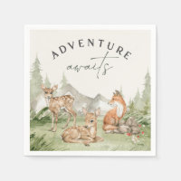 Woodland Animals Adventure Awaits Birthday