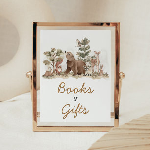 Woodland Animals Adventure Awaits Books and Gifts Poster