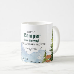 Woodland Animals Adventure Camper Baby Shower Coffee Mug