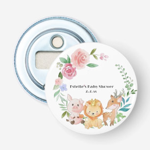 Woodland Animals Baby Shower  Bottle Opener