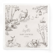Woodland Animals Baby Shower