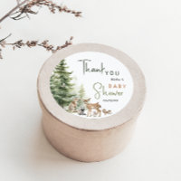 Woodland Animals Baby Shower Thank You Favour