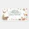 Woodland Animals Baby Shower Welcome