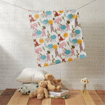 Woodland Animals - Bear and Fox