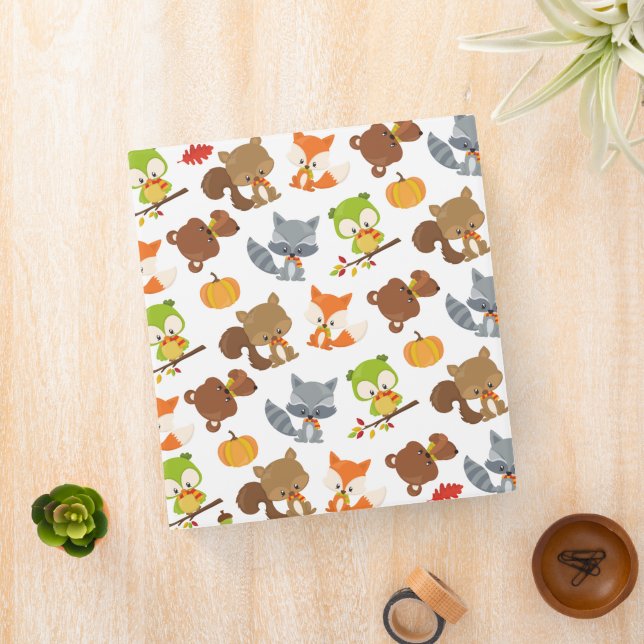 Woodland Animals, Forest Animals, Fall Animals Binder (In Situ)