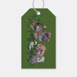 Woodland Animals Gift Tags