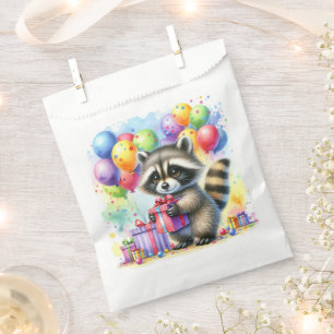 Woodland Animals Themed Birthday Party Favour Bag