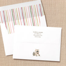 Woodland Animals Winter Baby Shower
