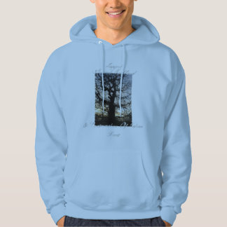 Woodland appreciation hoodie :Tree Silhouette